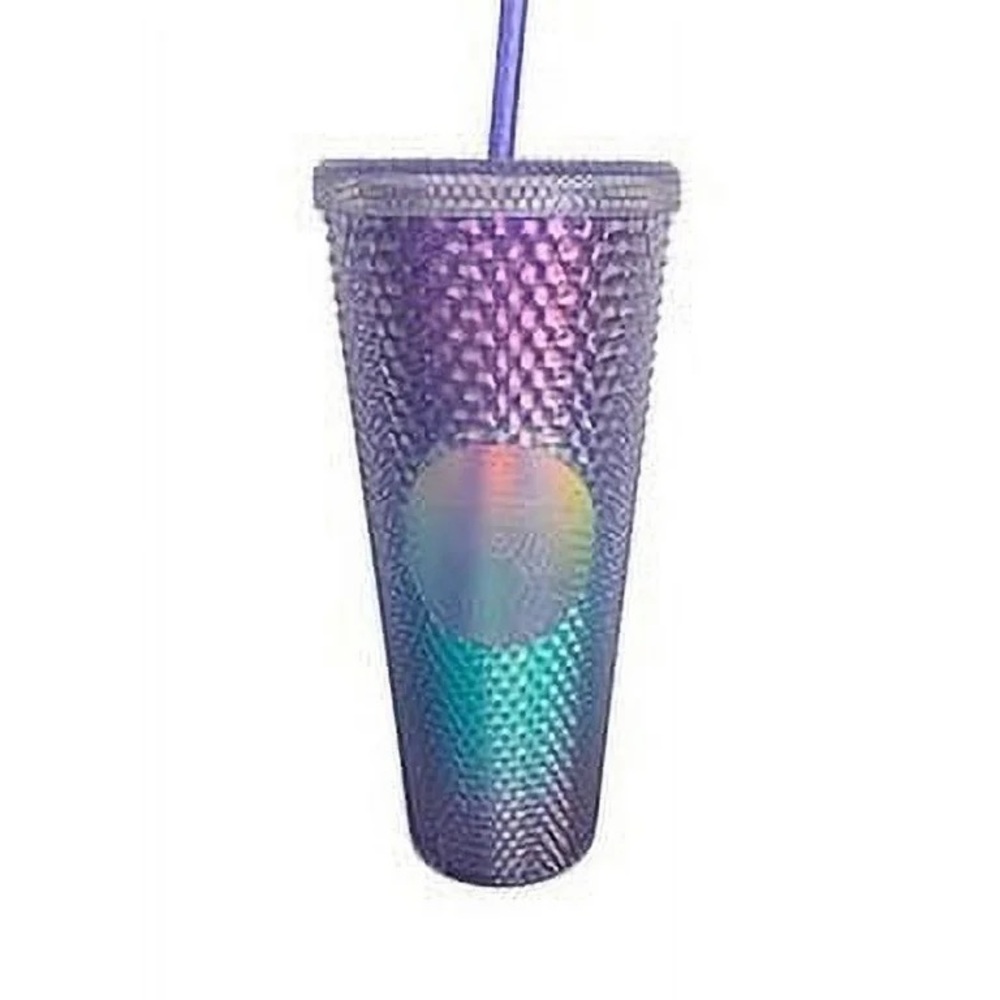 Starbucks Summer 2021 Purple Ombre Tumbler Mermaid Siren Studded Tumbler 24oz